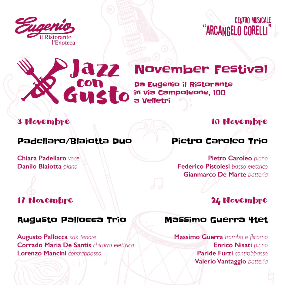Jazz Con Gusto Novembre 17